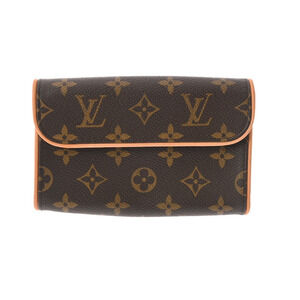 Louis Vuitton Pochette Florentine Belt L Brown Waist Bag
